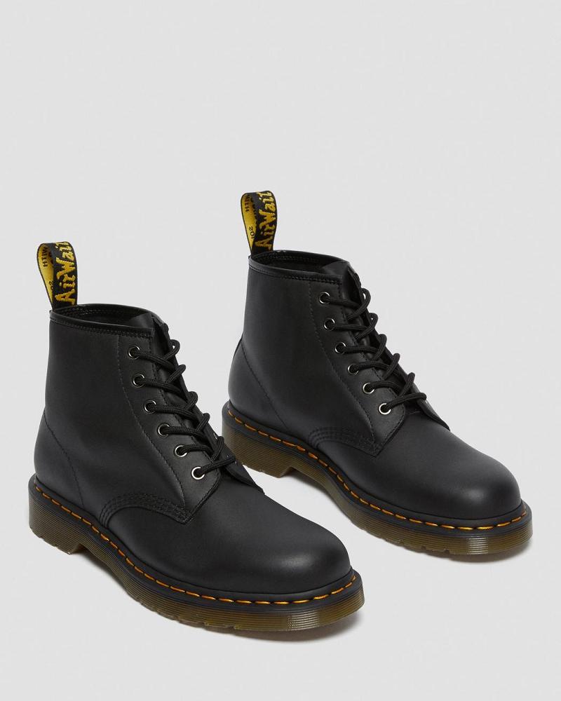 Dr Martens 101 Lær Ankelstøvletter Dame Svarte | Norge 99KOR